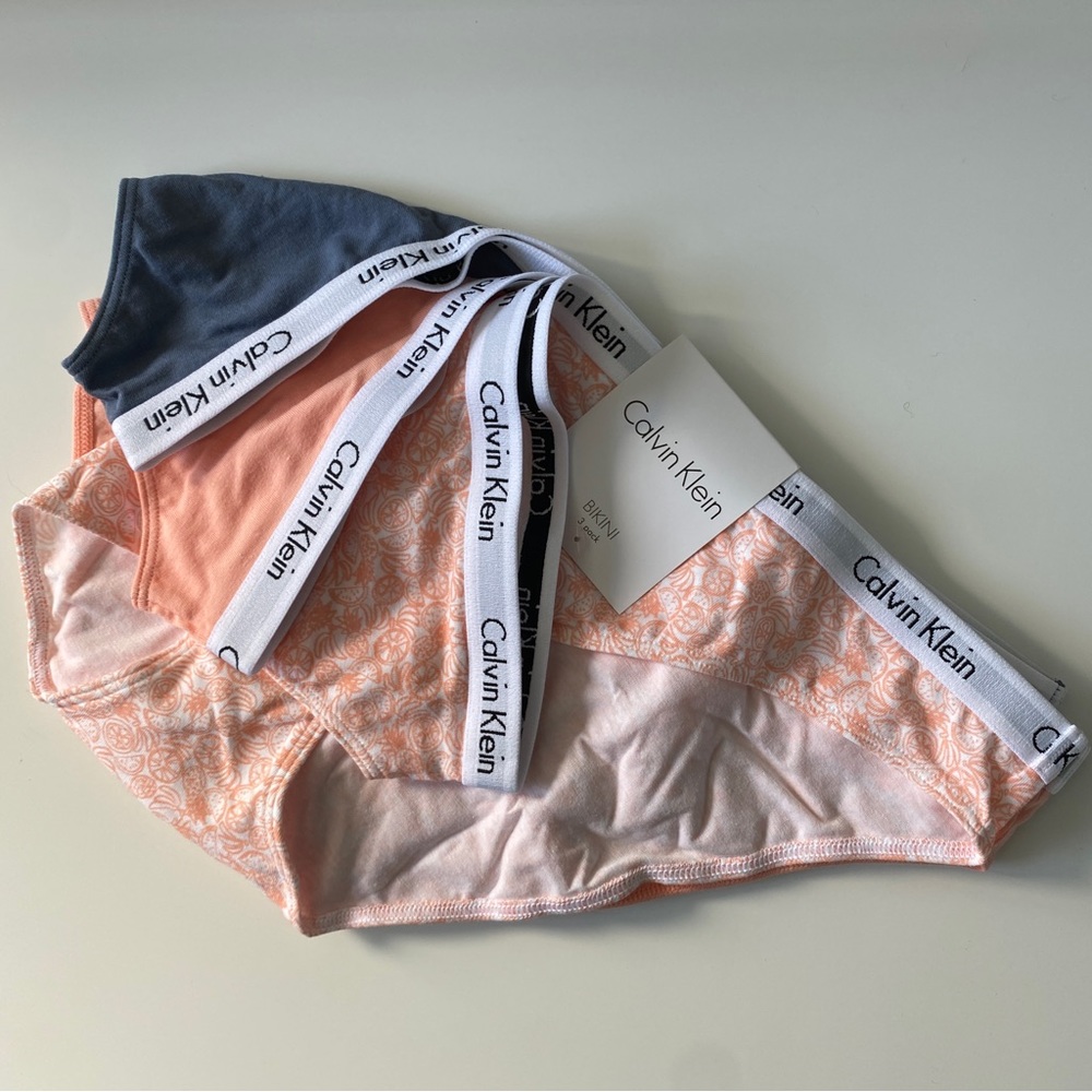 🌱 Calvin Klein 3-pack cotton bikini
